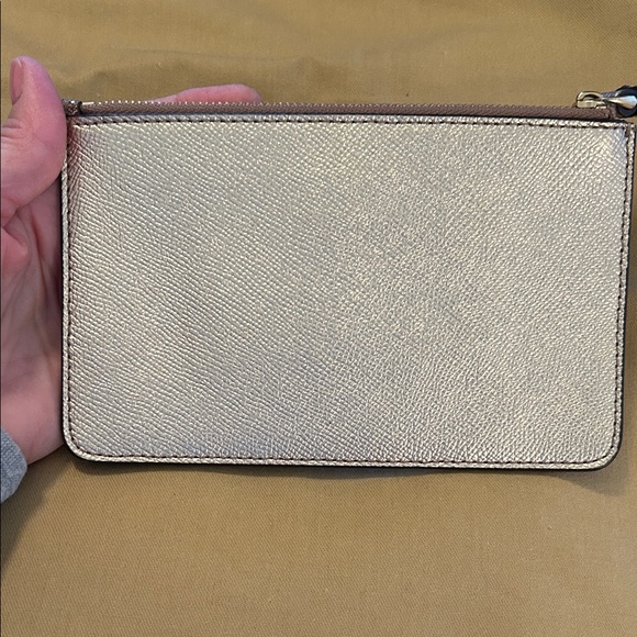 Coach Sparkling Gold Wristlet - Picture 9 of 16